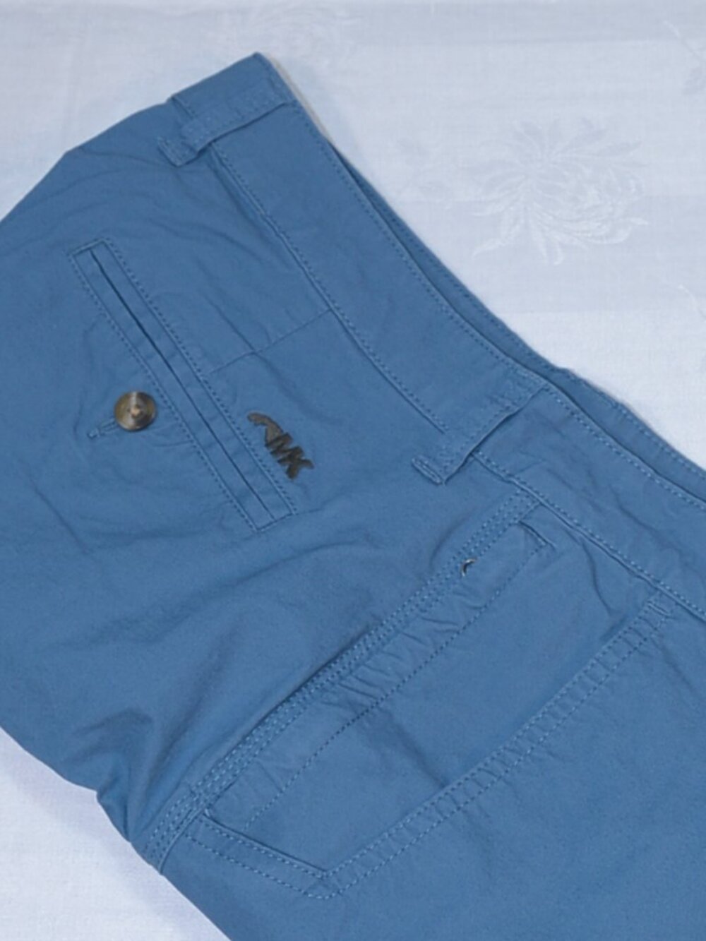 Mountain Khakis Classic Fit Stretch Shorts -- Slate Blue -- Men's Size 38 x 7